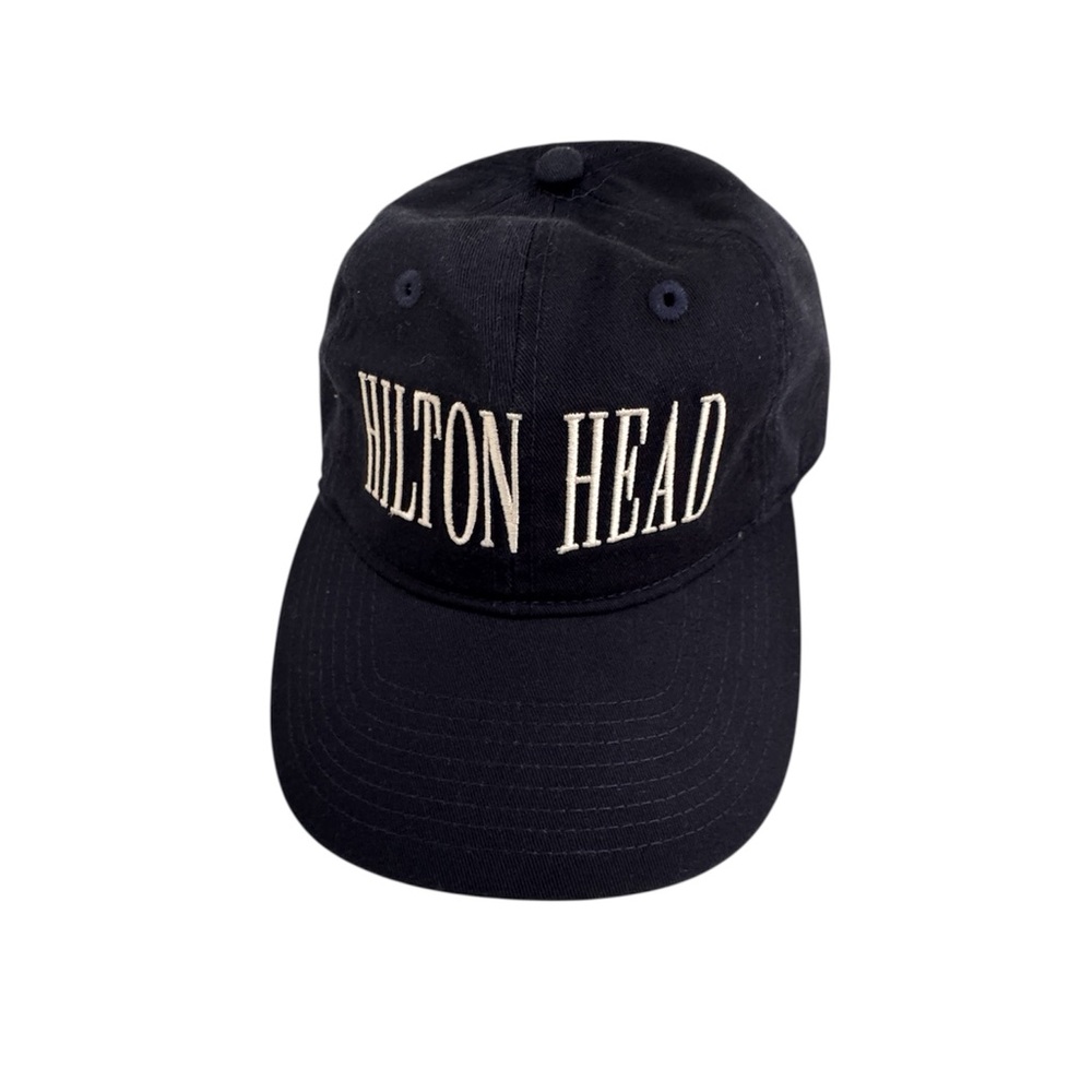 Hilton Head Island SC Navy Baseball Hat Cap OSFA Adjustable Gear For Sports